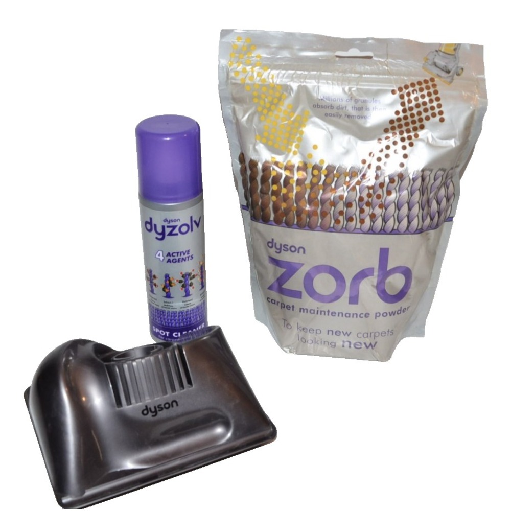 Dyson Zorb Carpet Powder 26.5oz Dysolv Spot Cleaner lot DC04 04 07 03
